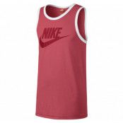 Nike Ace Tank - Logo, Rio/White/University Red, S, Nike