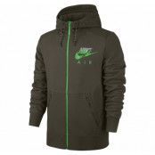 Nike Aw77 Flc Fz Hoody-Hybrid, Cargo Khaki/Htr/Cargo Khaki/Gr, Xs, Nike