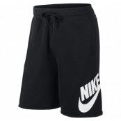 Nike Aw77 Ft Alumni Short, Black/White, S,  Nike