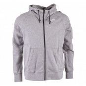 Nike Aw77 Ft Fz Hoody, Dk Grey Heather/White, Xxl,  Nike