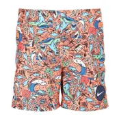Nike B 4" Volley Short, Bright Mango, M,  Badbyxor