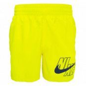 Nike B 4" Volley Short, Lemon Venom, Xs,  Nike