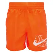 Nike B 4" Volley Short, Total Orange, L,  Nike