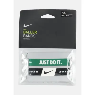 Nike Baller Bands, Black/White/Clover/White, M/L,  Träningstillbehör