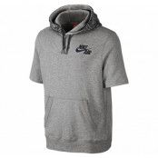 Nike Bb Ltwt Po Hoody, Dk Grey Heather/Black, S,  Nike