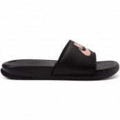 Nike Benassi "just Do It." Wom, Black/Rose Gold, 34,5