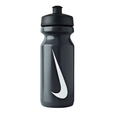 Nike Big Mouth Water Bottle, Black/Black/White, 600,  Nike