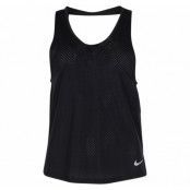 Nike Breathe Dri-Fit Miler Wom, Black/Reflective Silv, L,  Nike