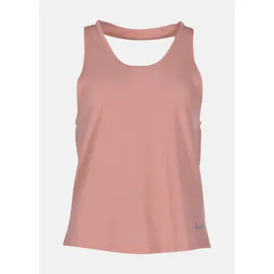Nike Breathe Dri-Fit Miler Wom, Rose Gold/Reflective Silv, M,  Löparkläder