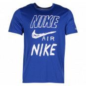 Nike Breathe Dri-Fit Run Men's, Indigo Force/White/Reflective, M,  Löpar T-Shirts