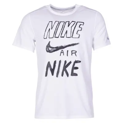 Nike Breathe Dri-Fit Run Men's, White/Black/Reflective Silv, L,  Nike