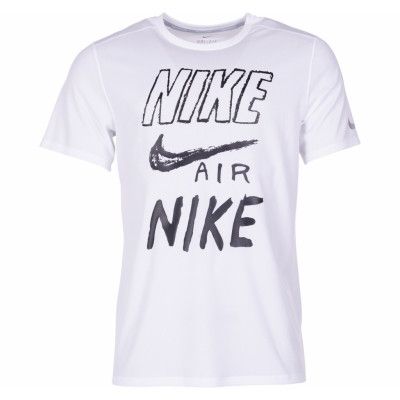 Nike Breathe Dri-Fit Run Men's, White/Black/Reflective Silv, Xxl,  Nike