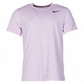 Nike Breathe Men's Short-Sleev, Pink Foam /Htr/Black, L,  Nike