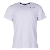 Nike Breathe Men's Short-Sleev, White/Htr/Black, Xl,  Nike