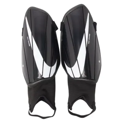 Nike Charge Soccer Shin Guards, Black/Black/White, M,  Nike