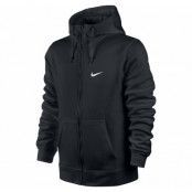 Nike Club Fz Hoody-Swoosh, Black/White, Xxl,  Nike