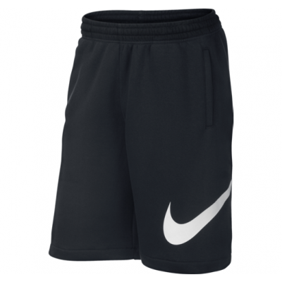 Nike Club Short-Exp Swoosh, Black/White, Xxl,  Nike