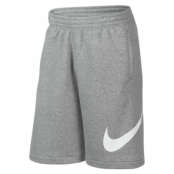 Nike Club Short-Exp Swoosh, Dk Grey Heather/White, Xxl, Nike