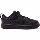 Nike Court Borough Low 2 Littl, Black/Black-Black, 27.5