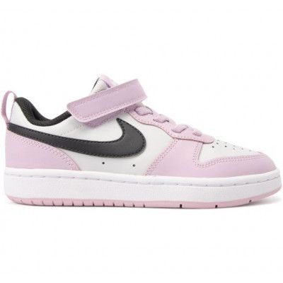 Nike Court Borough Low 2 Littl, Photon Dust/Off Noir-Iced Lila, 29.5