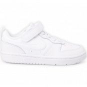 Nike Court Borough Low 2 Littl, White/White-White, 27.5