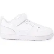 Nike Court Borough Low 2 Littl, White/White-White, 27.5