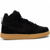 Nike Court Borough Mid Wntr Gs, Black/Black-Gum Light Brown, 37.5