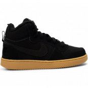 Nike Court Borough Mid Wntr Gs, Black/Black-Gum Light Brown, 40