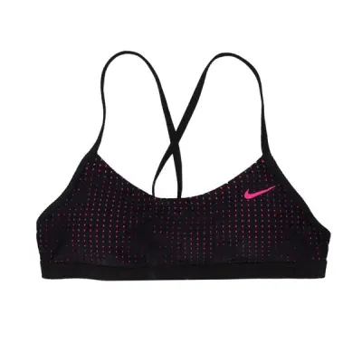Nike Crossback Sport Top Mesh, Black, S,  Bikinis