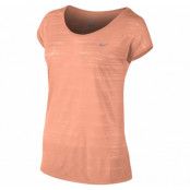 Nike Df Cool Breeze Ss Top, Sunset Glow/Reflective Silv, L, Nike