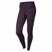 Nike Df Epic Run Tight-P(Sp15), Black/Hot Pink/Reflective Silv, S, Nike