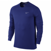 Nike Df Miler Ls, Deep Royal Blue/Reflective Sil, L,  Tröjor