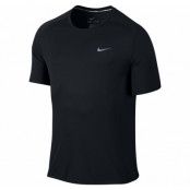 Nike Df Miler Ss, Black/Reflective Silv, L,  Nike