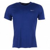 Nike Df Miler Ss, Deep Royal Blue/Reflective Sil, L,  Nike