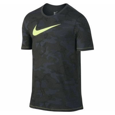 Nike Diamond Camo Tee, Anthracite/Black/Anthracite/Vo, M,  Nike