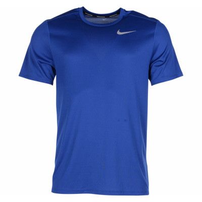 Nike Dri-Fit Breathe Men's Run, Indigo Force/Reflective Silv, S,  Nike