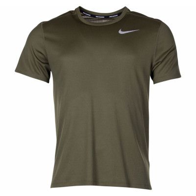 Nike Dri-Fit Breathe Men's Run, Olive Canvas/Olive Canvas/Htr, L,  Nike