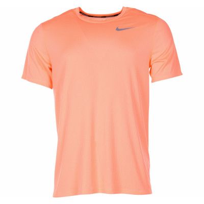 Nike Dri-Fit Breathe Men's Run, Orange Pulse/Reflective Silv, M,  Nike