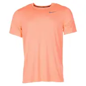 Nike Dri-Fit Breathe Men's Run, Orange Pulse/Reflective Silv, Xl,  Nike