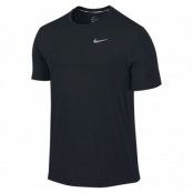 Nike Dri-Fit Contour Ss, Black/Reflective Silv, M,  Nike