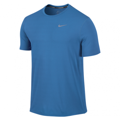Nike Dri-Fit Contour Ss, Lt Photo Blue/Reflective Silv, Xxl,  Nike