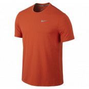 Nike Dri-Fit Contour Ss, Team Orange/Cinnabar/Reflectiv, S,  Nike