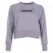 Nike Dri-Fit Get Fit Women's F, Carbon Heather/Black, Xl, Sweatshirts