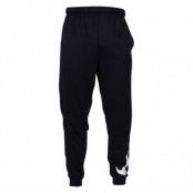 Nike Dri-Fit Men's Fleece Trai, Black/White, S, Byxor