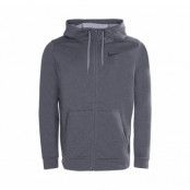 Nike Dri-Fit Men's Full-Zip Tr, Charcoal Heathr/Black, Xxlt, Nike