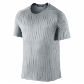 Nike Dri-Fit Miler Fuse Ss, Wolf Grey/Reflective Silv, L, Nike