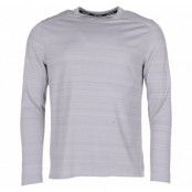 Nike Dri-Fit Miler Men's Long-, Atmosphere Grey/Htr/Reflective, L,  Nike