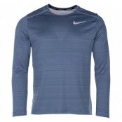 Nike Dri-Fit Miler Men's Long-, Thunderstorm/Reflective Silv, S,  Nike