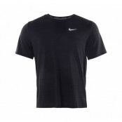 Nike Dri-Fit Miler Men's Runni, Black/Reflective Silv, L, Löparkläder