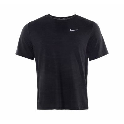 Nike Dri-Fit Miler Men's Runni, Black/Reflective Silv, Xxl,  Löparkläder